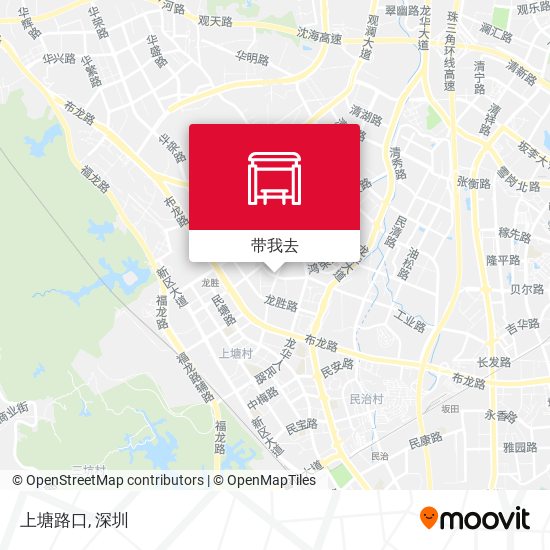 上塘路口地图