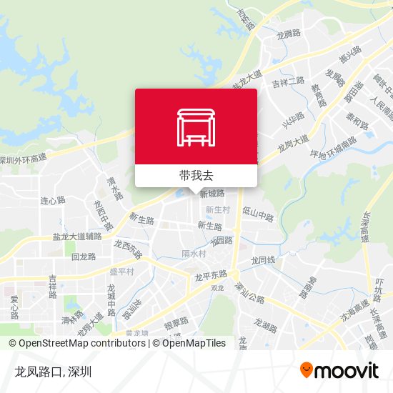 龙凤路口地图