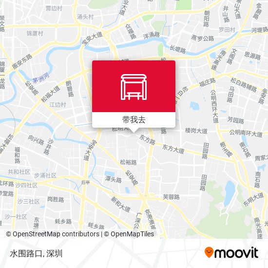 水围路口地图