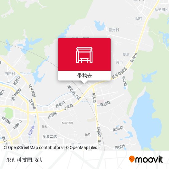 彤创科技园地图