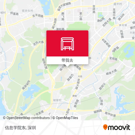 信息学院东地图