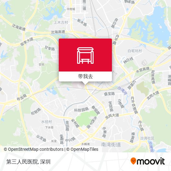 第三人民医院地图