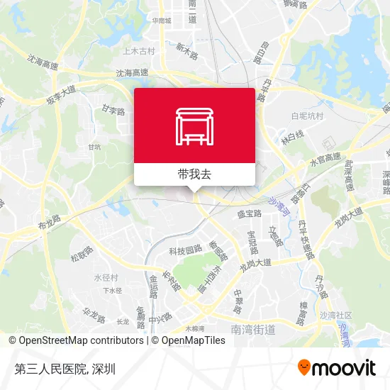 第三人民医院地图