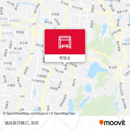 德昌新沙路口地图
