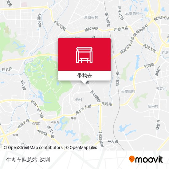 牛湖车队总站地图