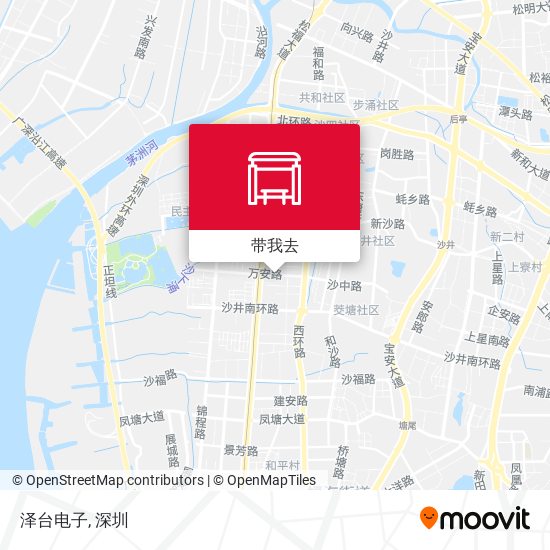 泽台电子地图
