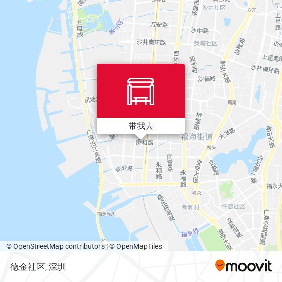 德金社区地图