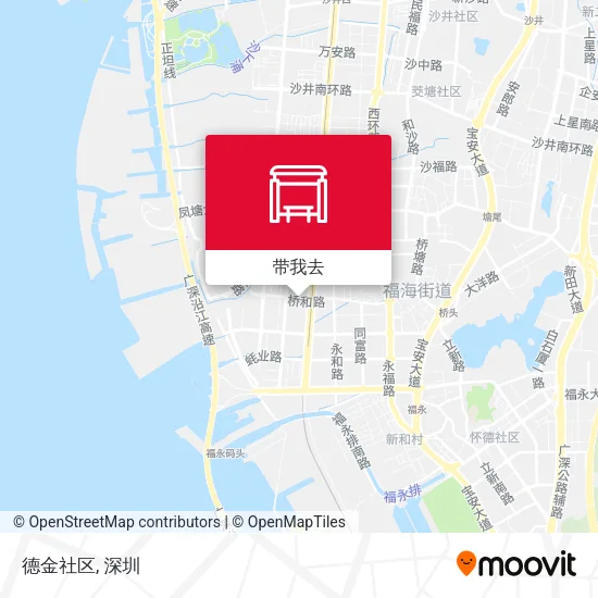 德金社区地图