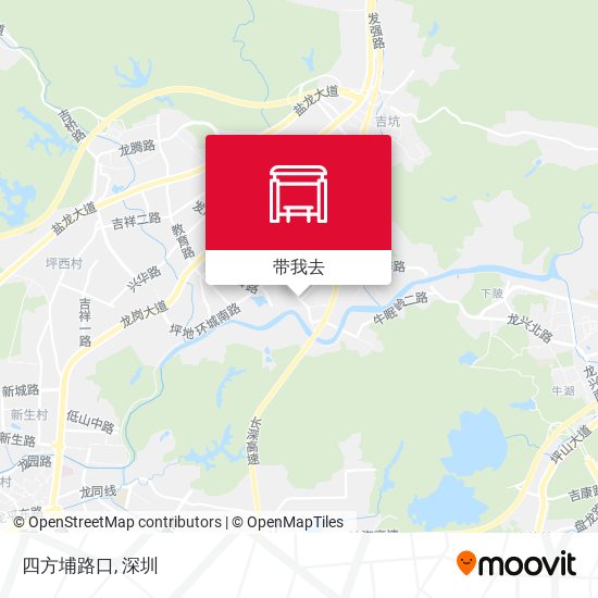 四方埔路口地图