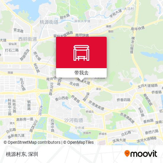 桃源村东地图