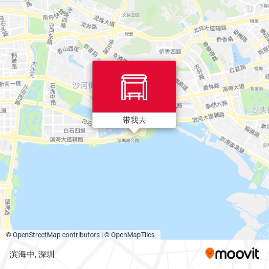 滨海中地图