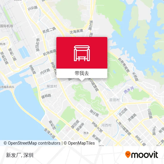 新发厂地图
