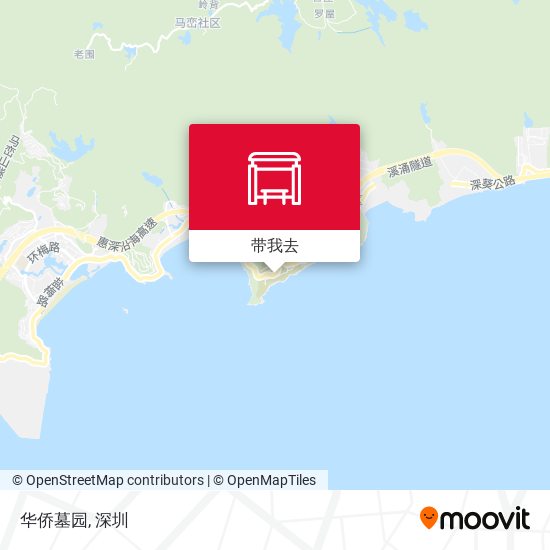 华侨墓园地图