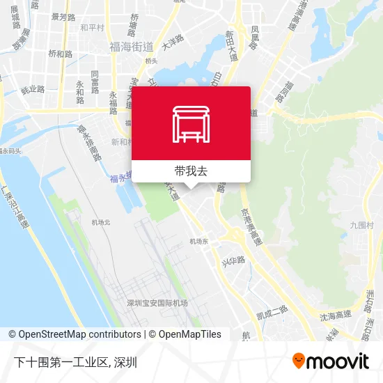 下十围第一工业区地图