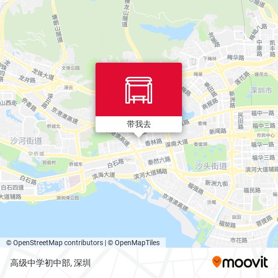 高级中学初中部地图