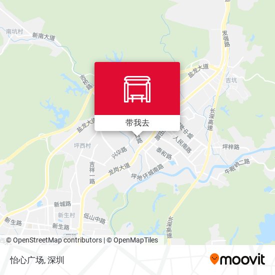 怡心广场地图