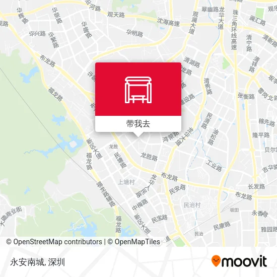 永安南城地图