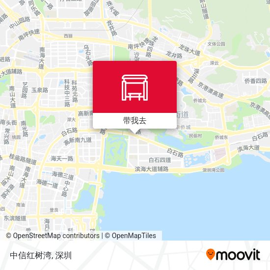 中信红树湾地图