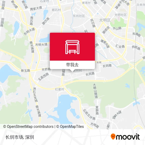 长圳市场地图