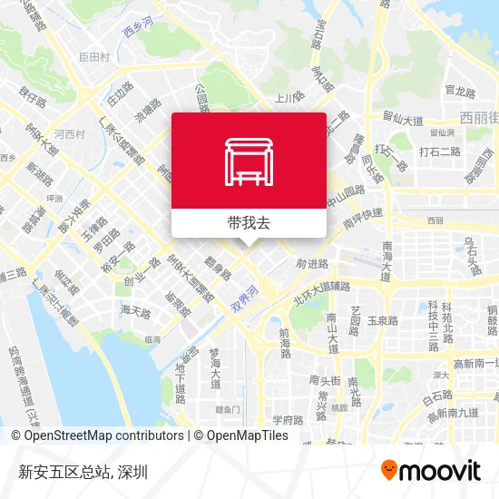 新安五区总站地图