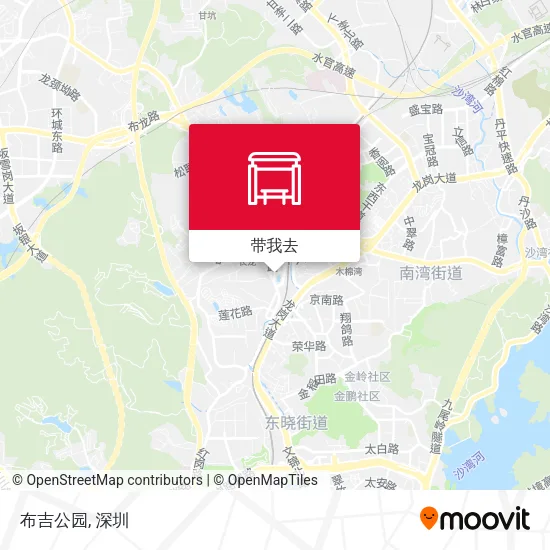 布吉公园地图