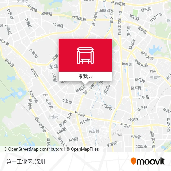 第十工业区地图