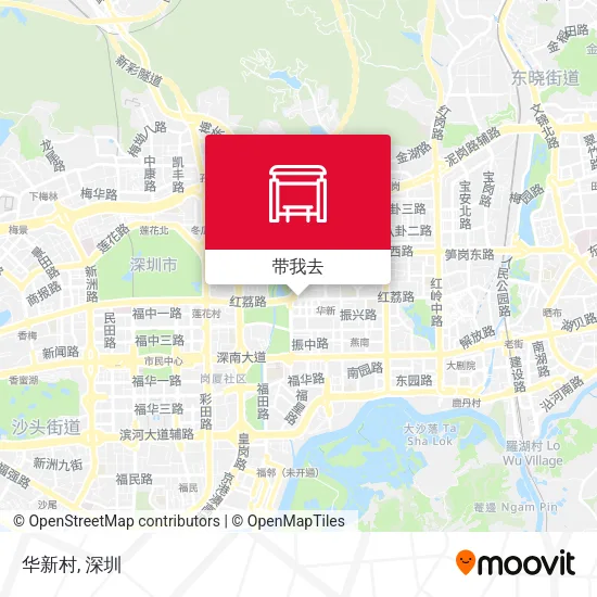 华新村地图