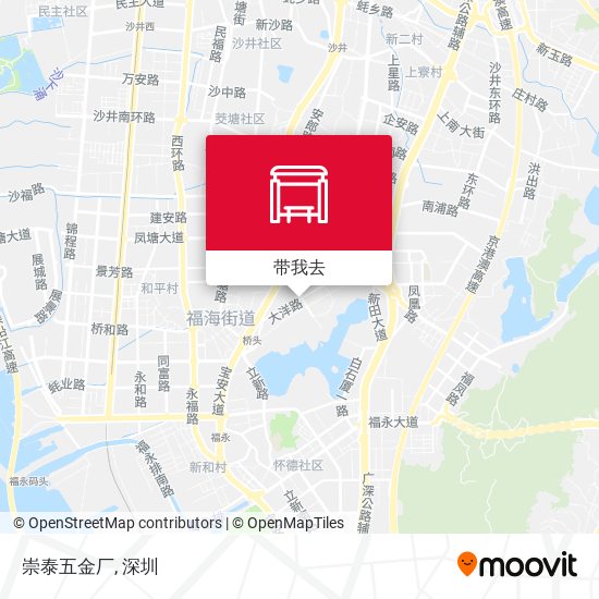 崇泰五金厂地图