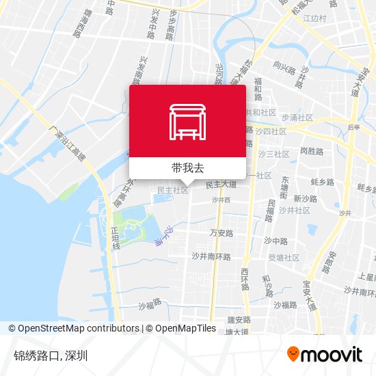 锦绣路口地图