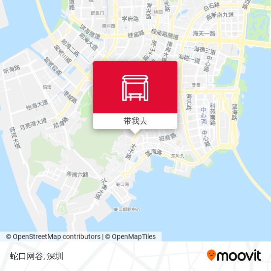 蛇口网谷地图