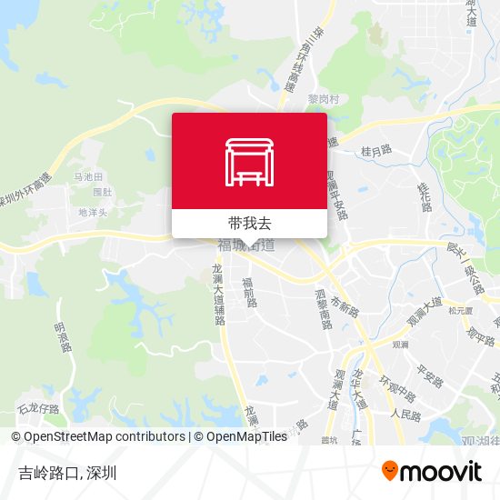 吉岭路口地图