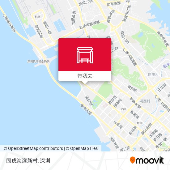 固戍海滨新村地图