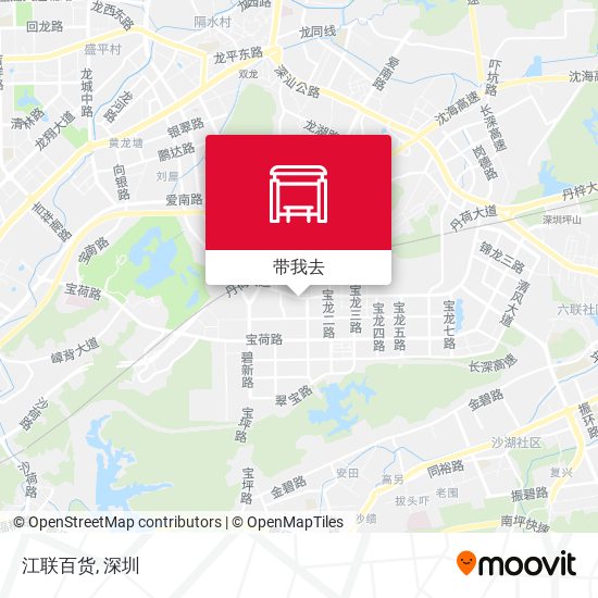 江联百货地图