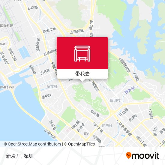 新发厂地图