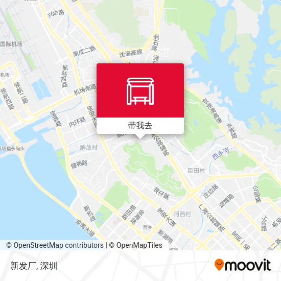 新发厂地图