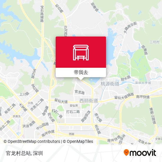 官龙村总站地图