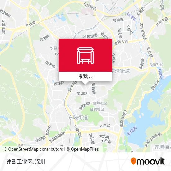 建盈工业区地图