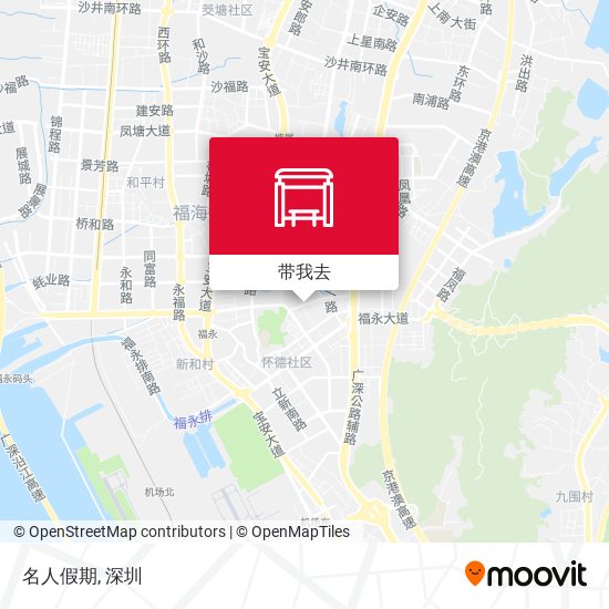 名人假期地图