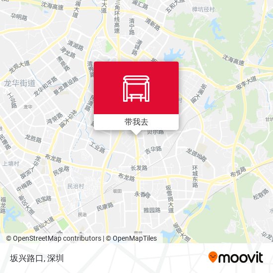 坂兴路口地图