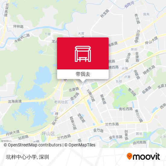 坑梓中心小学地图