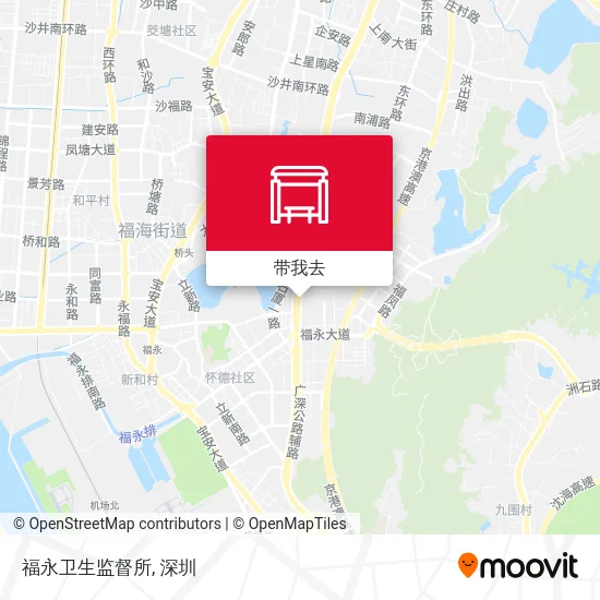 福永卫生监督所地图