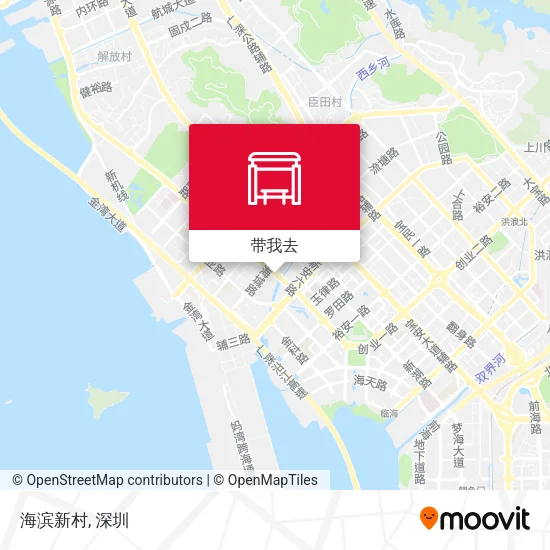 海滨新村地图