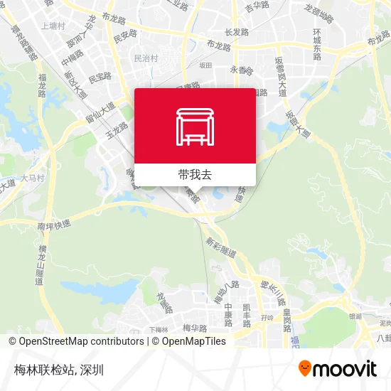梅林联检站地图