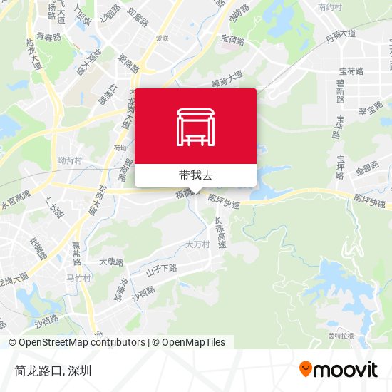 简龙路口地图