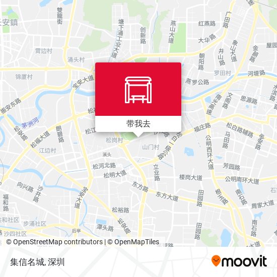 集信名城地图