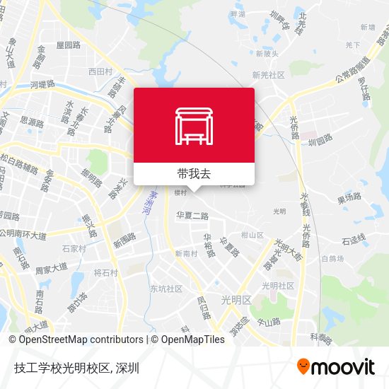 技工学校光明校区地图