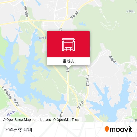 谷峰石材地图