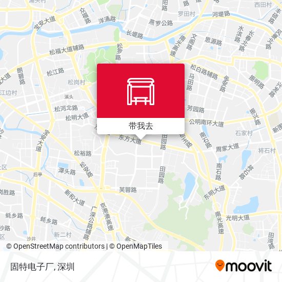 固特电子厂地图