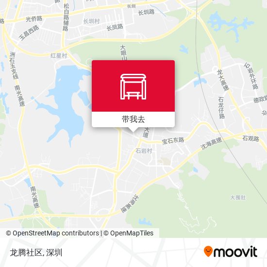 龙腾社区地图