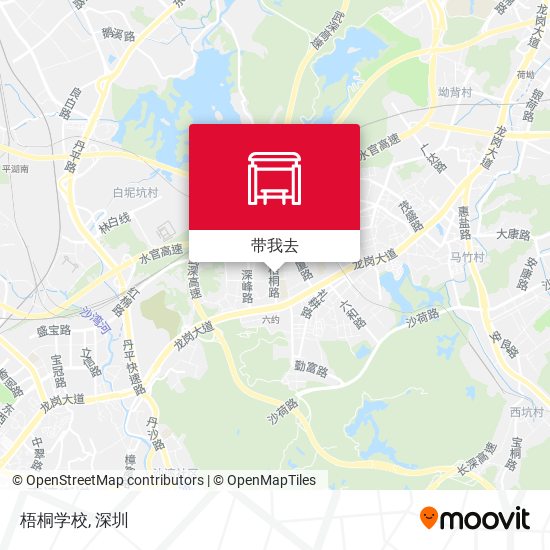 梧桐学校地图